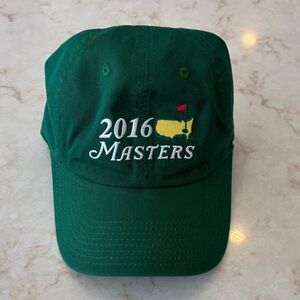 Green 2016 Masters Golf Cap NWOT